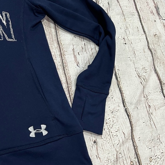 Women's University of Conneticut Huskies UCONN Under Armour Hoodie Sweatshirt - Picture 3 of 4